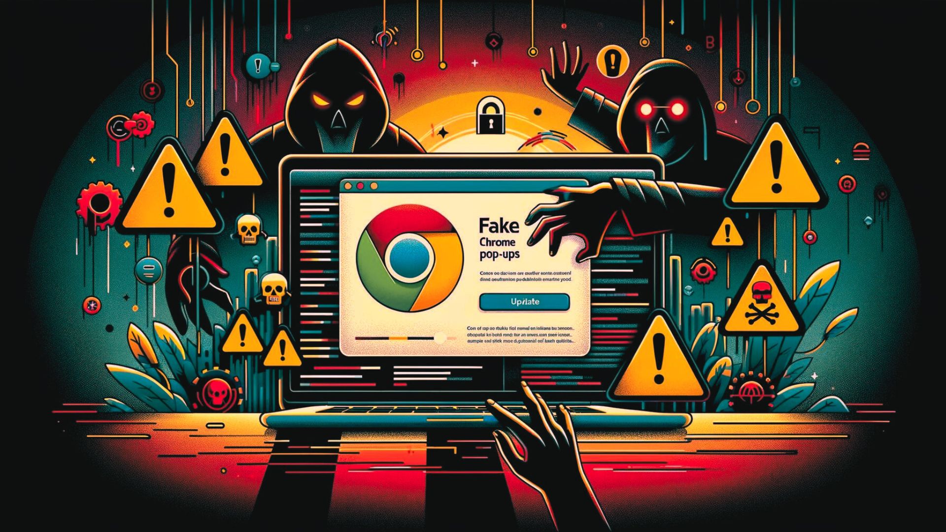 Don’t Click That Update! The Hidden Dangers of Fake Chrome Pop-Ups!